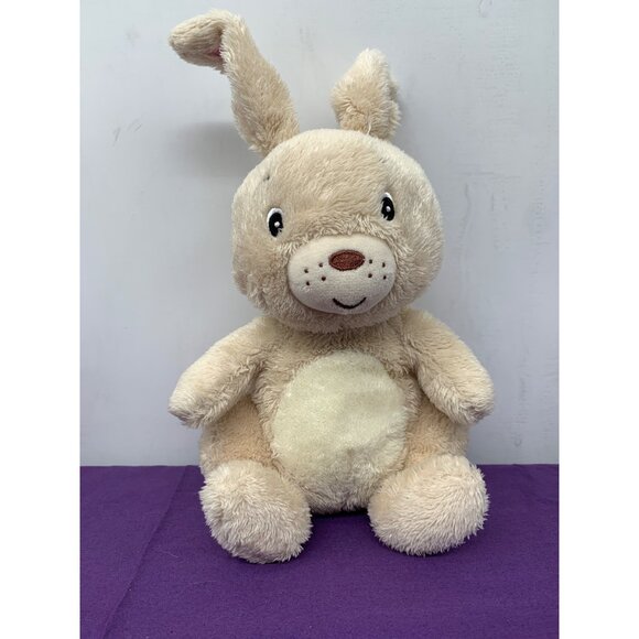Kohl’s Cares Itsy-Bitsy Bunny Rabbit Cream 10 Inch Embroidered FacePlush Stuffed - Picture 1 of 11